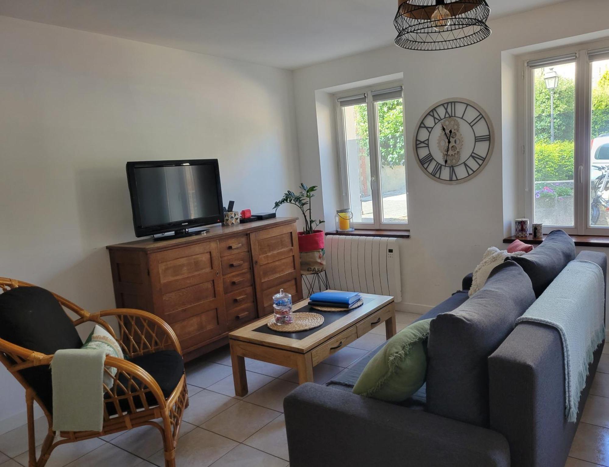Appartement Avec Terrasse Gaillon Esterno foto